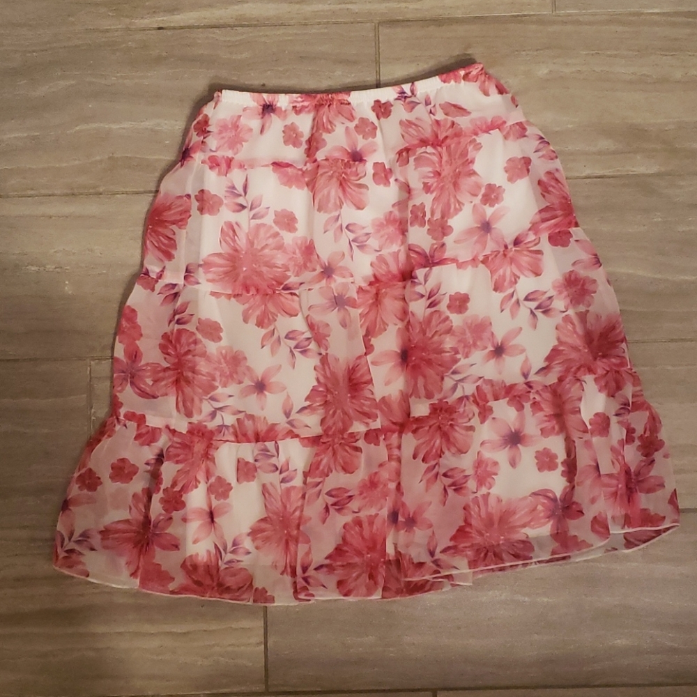 Floral skirt
